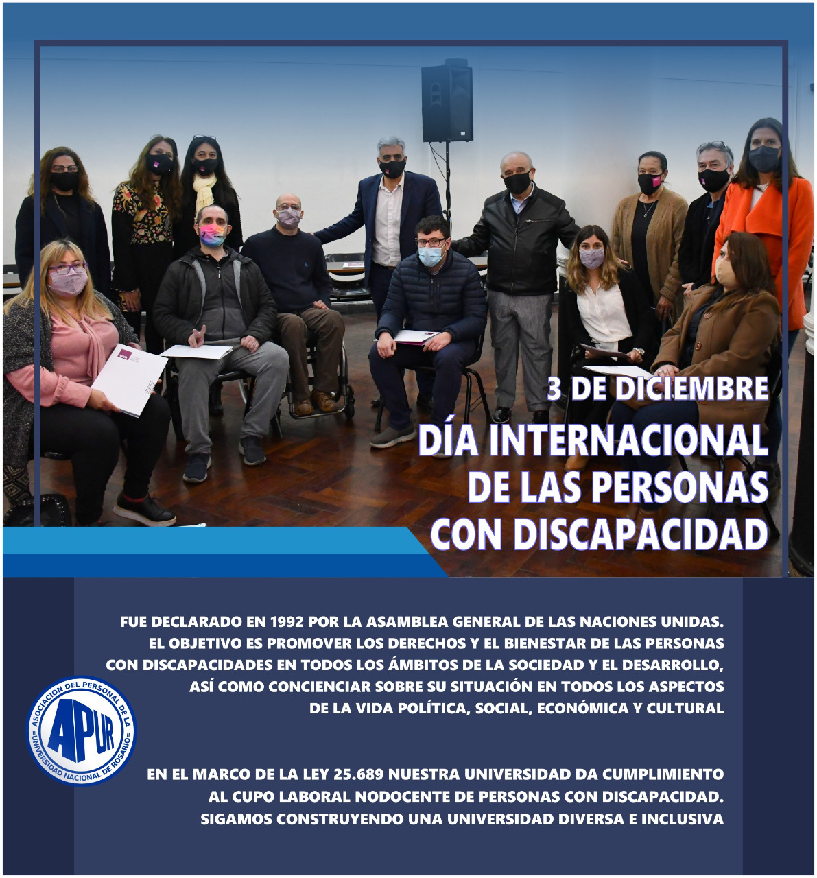 Jornada de Promoción por los Derechos de las Personas con Discapacidad ...